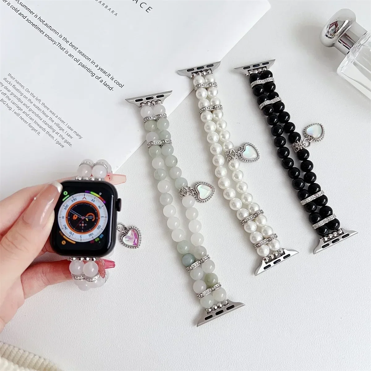 Cinturino per orologio da polso per iWatch Ultra 2 Series 10/9/8/7/6/5 Cinturino per orologio da polso alla moda 42/44/45/46/49mm 38/40/41mm_voghion.com