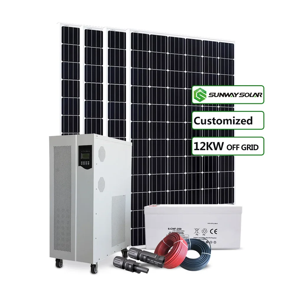 Sunway factory complete set 15kva off-grid photovoltaic system