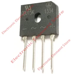 2PCS GBU15K Rectifier Bridge 15A 800V GBU-4