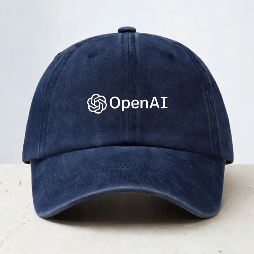 Openai Baseball Cap Fashion pop adjustable snapback hats casquette Vintage Washed Denim Adjustable Snapback Hats bonnet