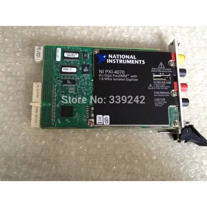 

PXI-4070 National Instruments PXI-4070 Digital Multimeter (DMM) with Isolated Digitizer PXI-4070