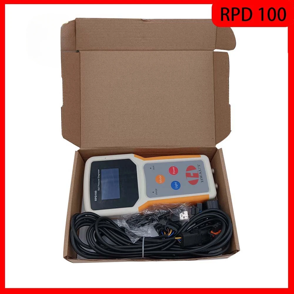 RPD100 CR-A CR Common Rail Pressure Diagnoser Tester for Bosch Delphi Denso Sensor Pressure Sensor Tester Auto Repair Diagnoser