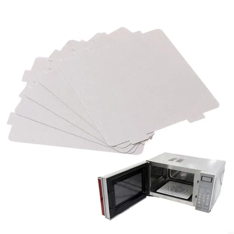J1HF 5Pcs Mica Plates Sheets Microwave Oven Repairing Part 108x99mm Kitchen For Midea