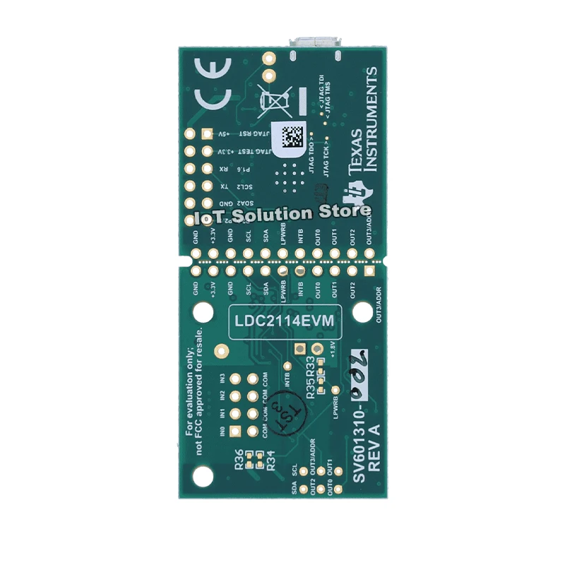 LDC2114EVM LDC2114 1.8V 4-Channel Inductive Touch Evaluation Module