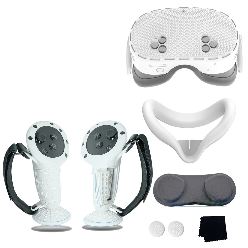 For Meta Quest 3S host protective cover blackout mask spider handle cover lens cover set VR accessories