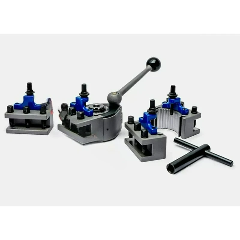 European Type Quick Change Tool Post Holder Set, 40-Position Gear Type Lathe Tool Holder AD2090