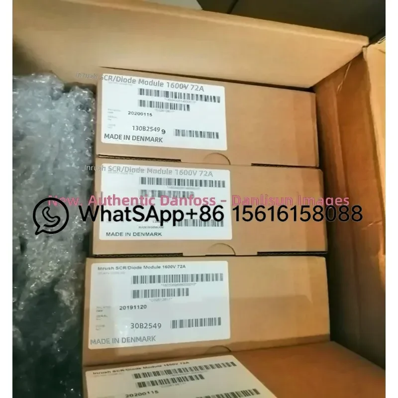 130B2549 Danfoss FC-302P37KT5E20 Inverter Rectifier Module 1600V 125A VFD Power Unit Replacement Part for Frequency Converter