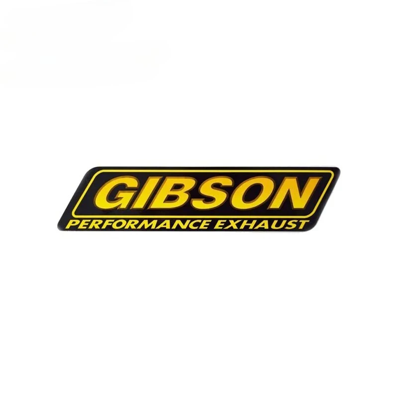 

Gibson Icon Decal Letter Vinyl Car Stickers Waterproof Sunscreen Rearview Mirror Door Handle Decals Motorcycle sticker