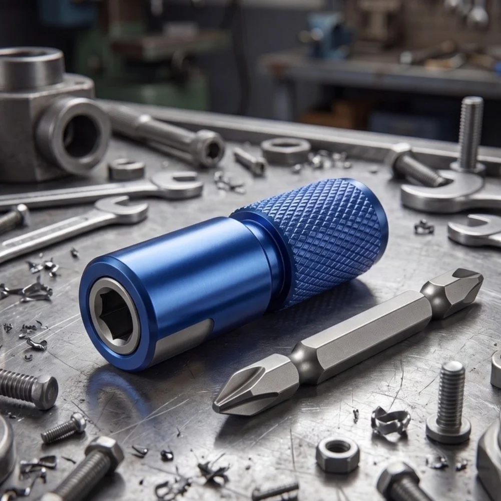Angle Grinder Adapter With 6.35MM Hex Hole High-Hardness Angle Grinder Quick Lock Self-locking Adapter Rust-Resistant Adapter