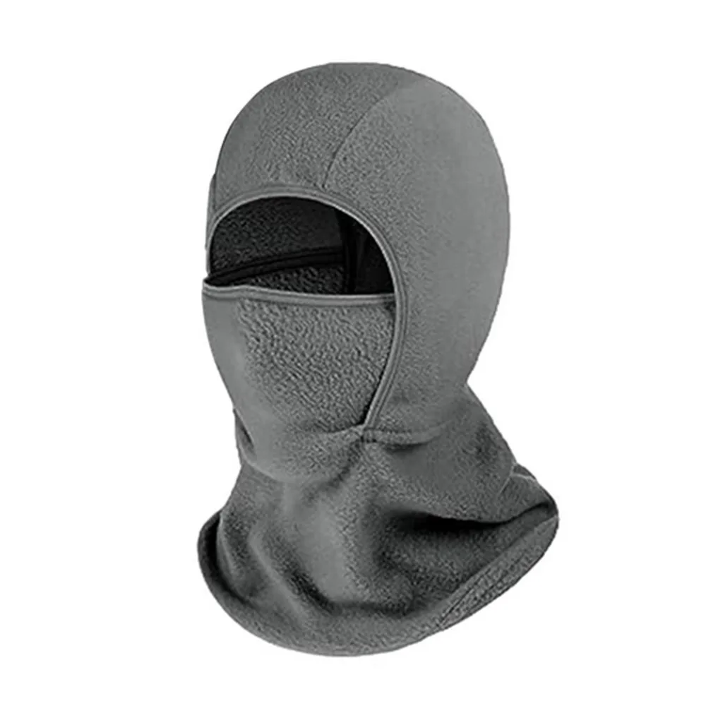 

New Warm Pullover Cap Coldproof Windproof Hooded Hat Polar Fleece Neck Warmer Autumn and Winter