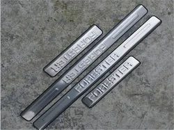 High Quality Stainless Steel External Scuff Plate/Door Sill Fit For SUBARU Forester SJ 2013 2014 2015 2016 2017 2018