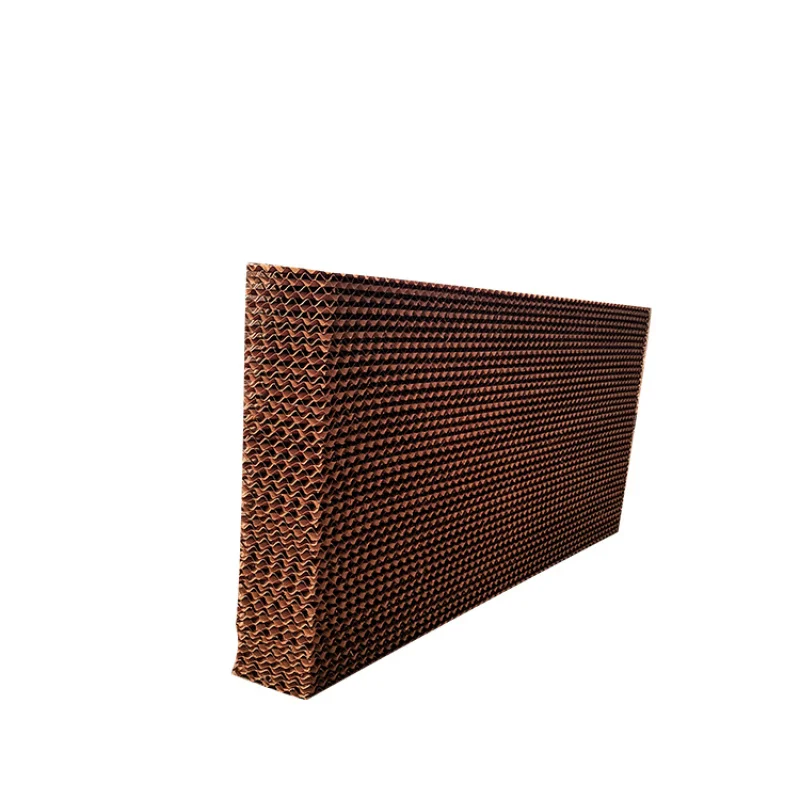 

Лидер продаж, сельскохозяйственная теплица для птицы, коричневая целлюлозная водяная охлаждающая подставка, стена