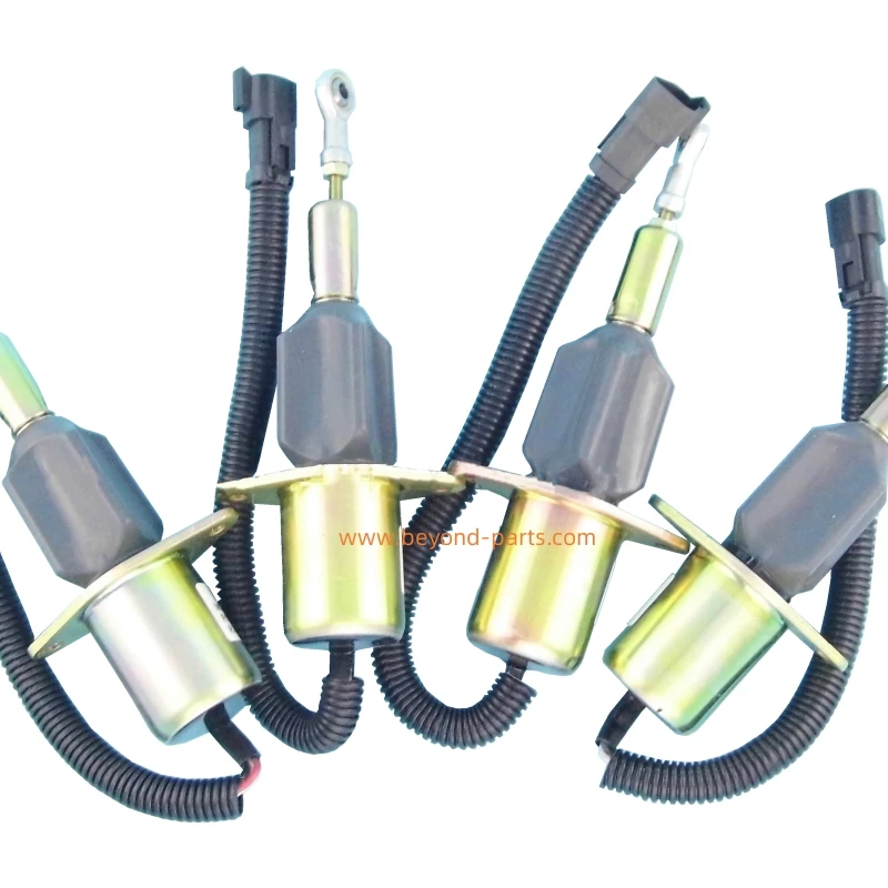 PC300-7 PC360-7 Excavator Parts Engine Stop Shut Off Solenoid Valve 6743-81-9141 6743819141