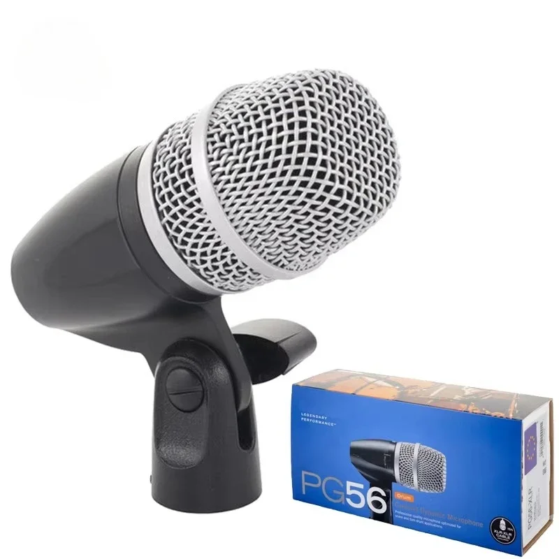 

PG56 Re Cording Stage Performance с микрофоном Динамический малый барабан/барабанный микрофон Pg56 Барабанный микрофон