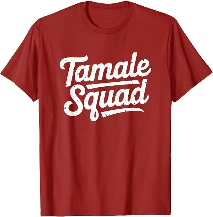 Tamale Squad Shirt – Lustiges T-Shirt mit mexikanischem Essen und Familienmotiv, Y2k-Buchstaben, bedrucktes, personalisiertes Spruch-T-Shirt, weiche Baumwollkleidung – Detail 8