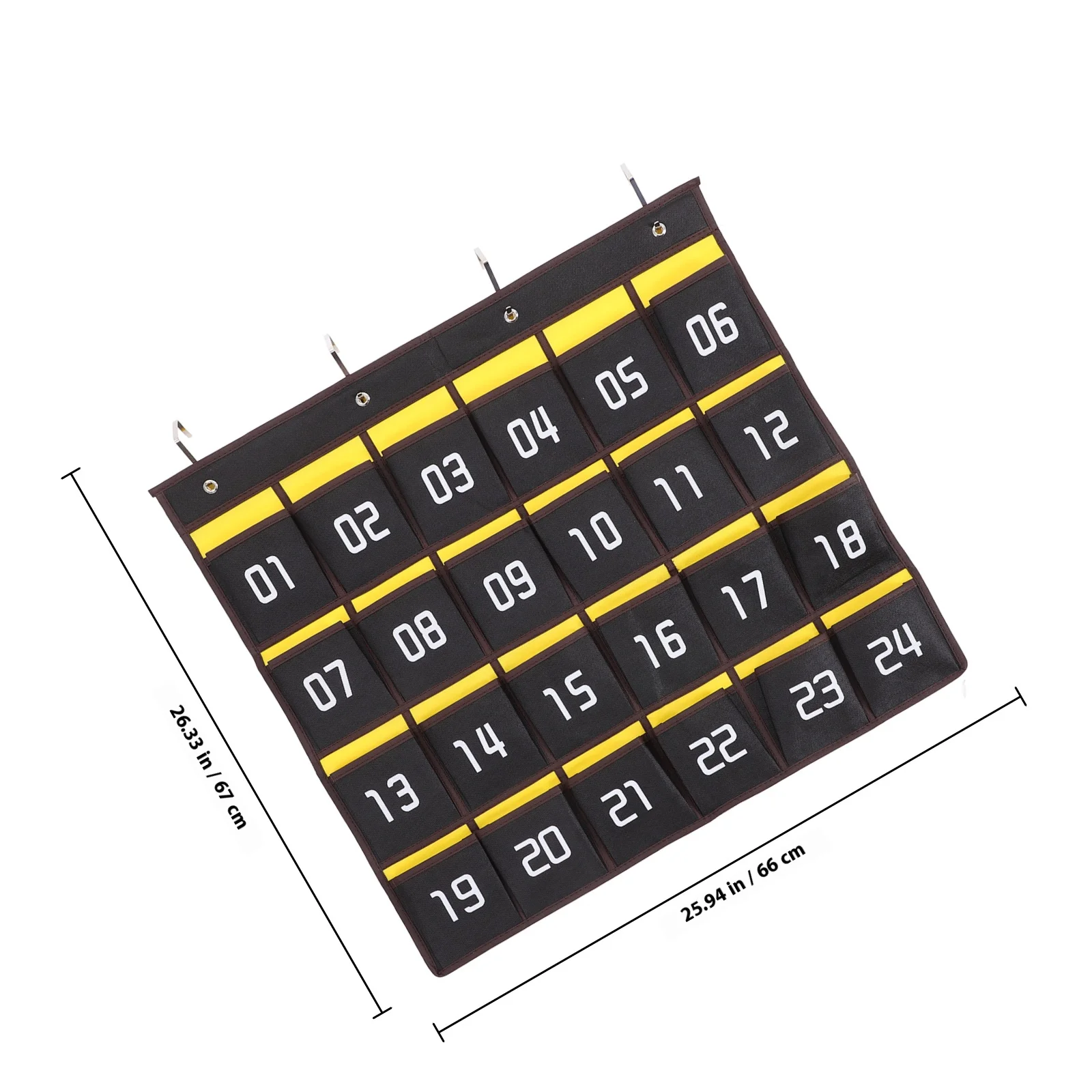 متعددة الوظائف الهاتف حقيبة التخزين الجدار شنقا المنظم للجوارب والمجوهرات العناصر الصغيرة فوق الباب حامل الجيب الفصول الدراسية #5