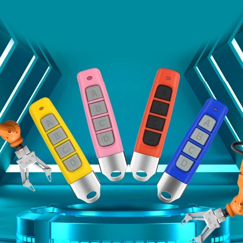 Mando a distancia inalámbrico, duplicador puerta garaje eléctrica, clonación copia 4 botones