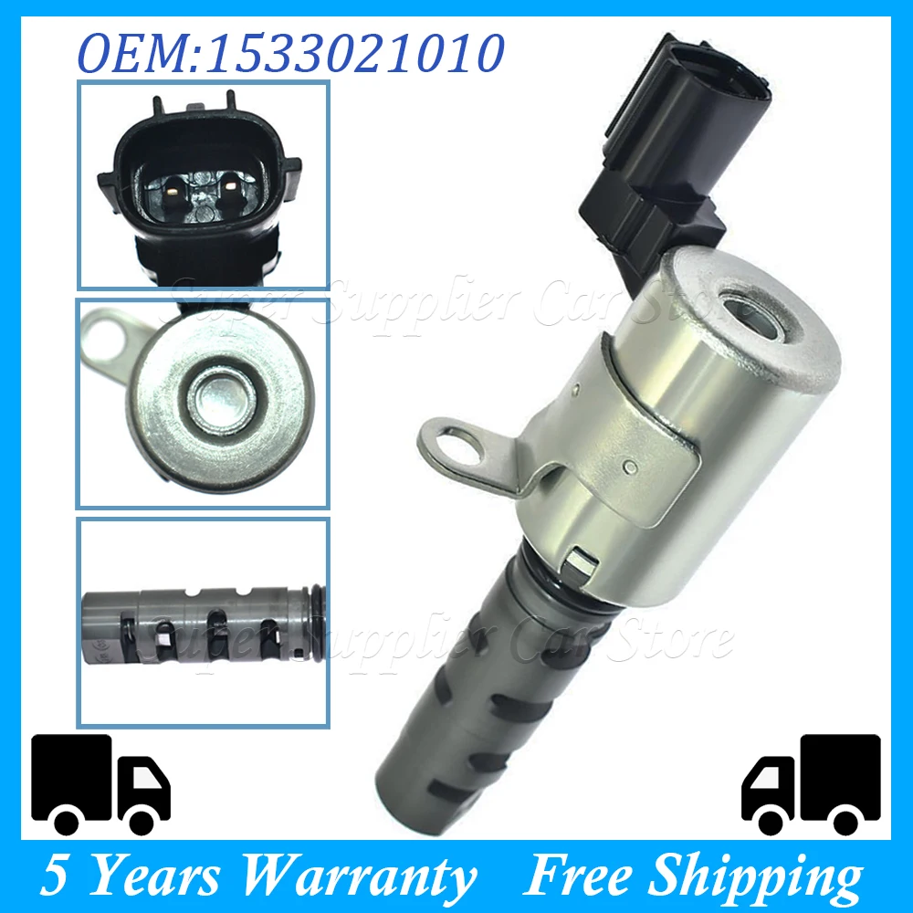 For Toyota Yaris Echo Prius Scion XB XA 2000-2016 1.5L New VVT Valve Variable Timing Solenoid 15330-21010 1533021010 15330 21010