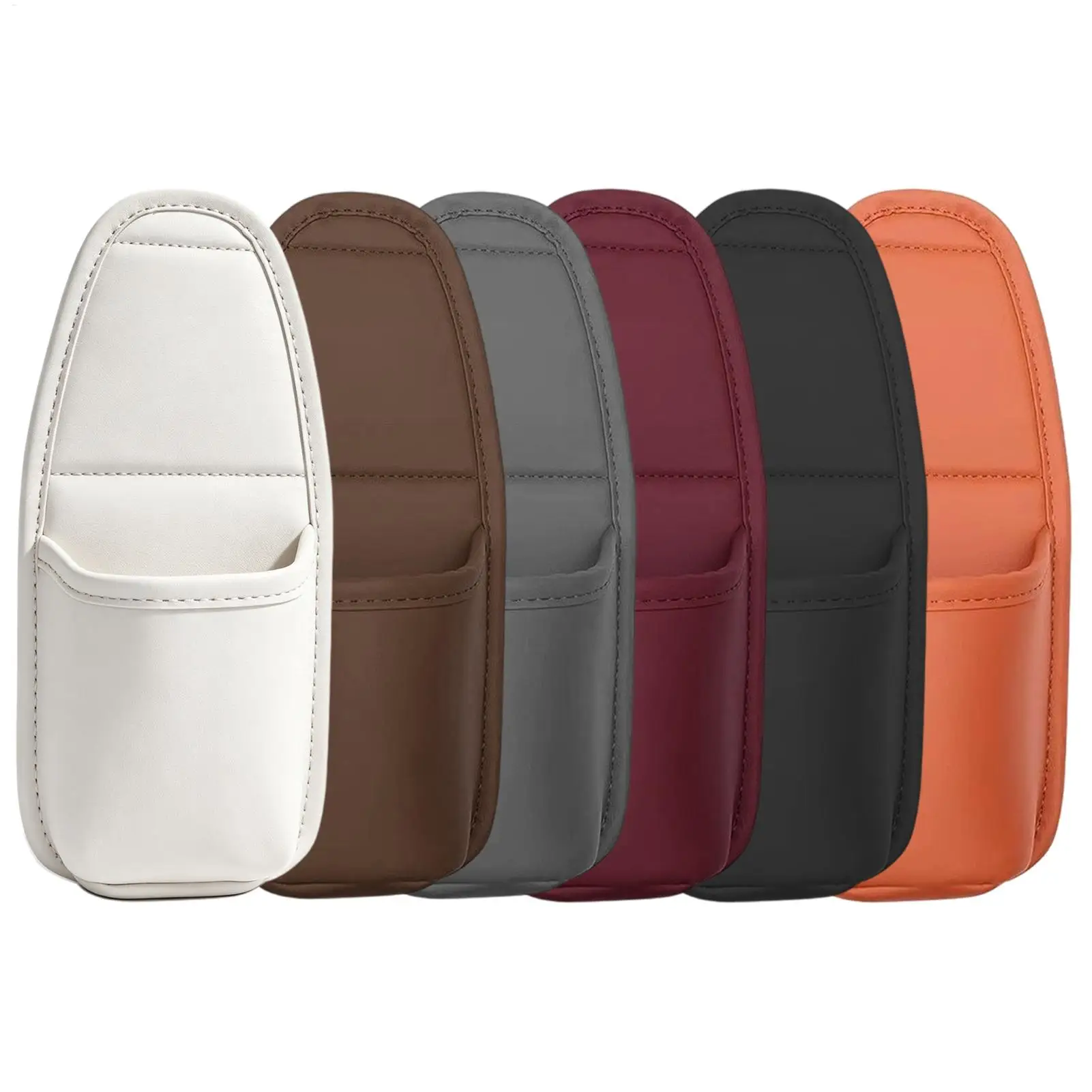 Car Door Cup Holder Storage Bag Universal Back Clip Design Drink Rack Organizer Box Waterproof Seat Back Storage Pocket
