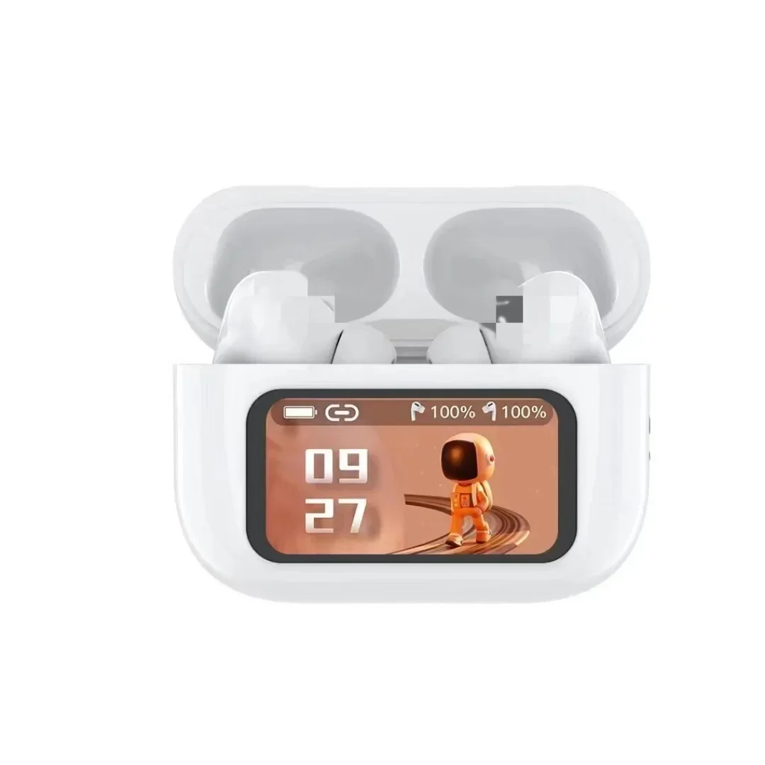 

A9 PRO wireless Bluetooth earphones ENC intelligent color screen ANC active screen battery life is long, highly praised