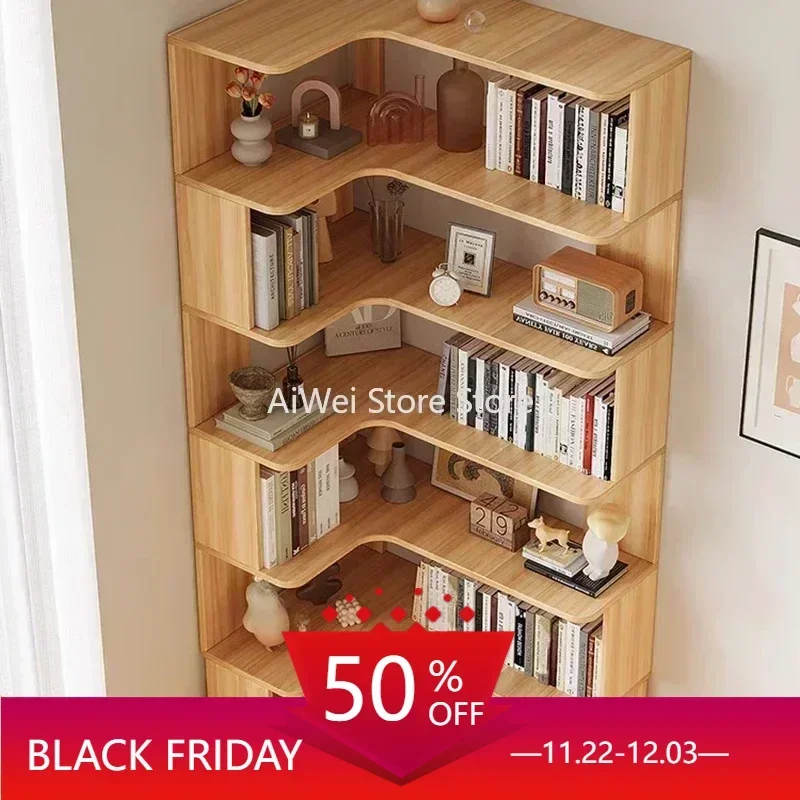 Shelving Tall Bookshelf Furniture Multi Use Organizer Shelf Books Bookshelf Booksellers Living Magazine Book Magazine Nordic