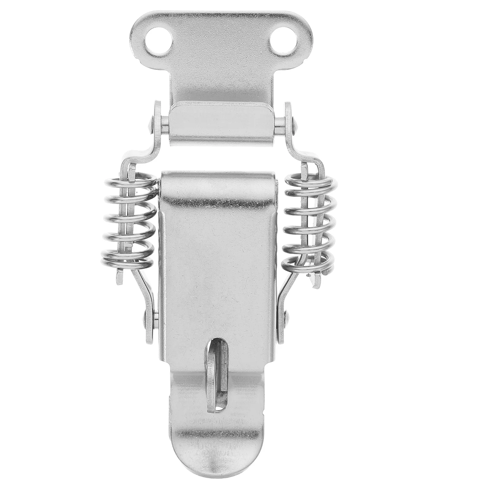 

Stainless Steel Spring Box Latch 304 Black Double Spring Loaded Tool Box Wood Chest Hook StyleLatch Water Resistant Durable