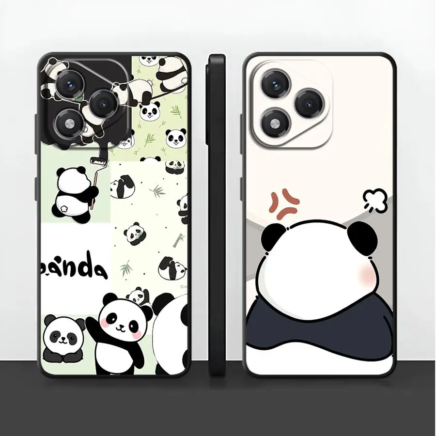 Funda Phone Cover Case for Huawei P Smart 2019 P30 P20 Pro P20 Lite 2018 P20 P40 Lite Cartoon Cute Panda