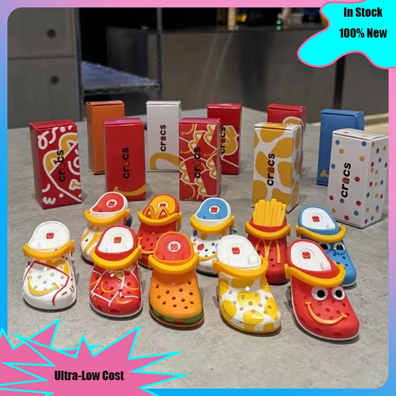 McDonald Mini Slipper Keychain Happy Meal Toys Figure Collectible Toy Desktop Decoration Kids Birthday Custom Gifts