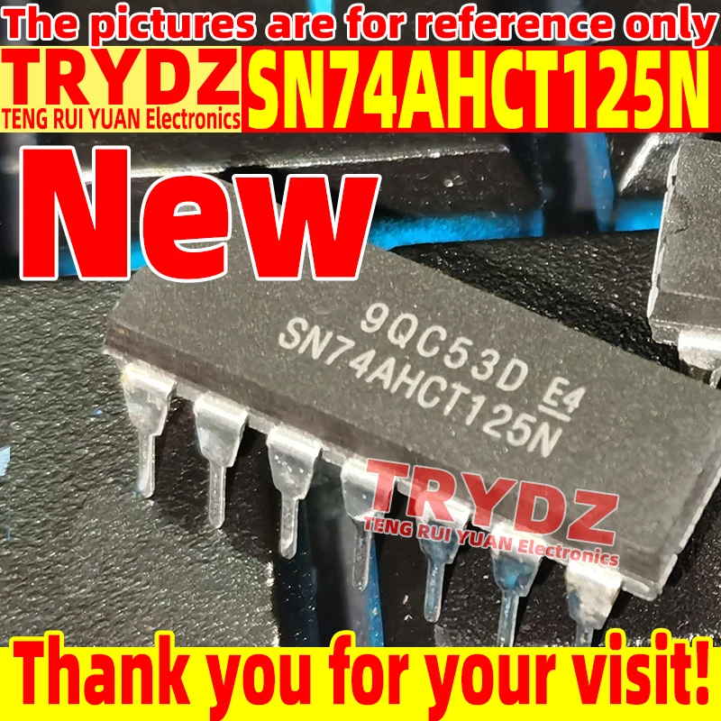 50-5pcs New SN74AHCT125N 74AHCT125 DIP-14 logic chip