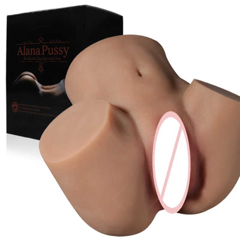 Falso Vagina Silicone bonecas do sexo para homens, Bunda gorda, Masturbador masculino, Bens Masturbação Adulto, Masturbação Anus Toy, Sexy Butt