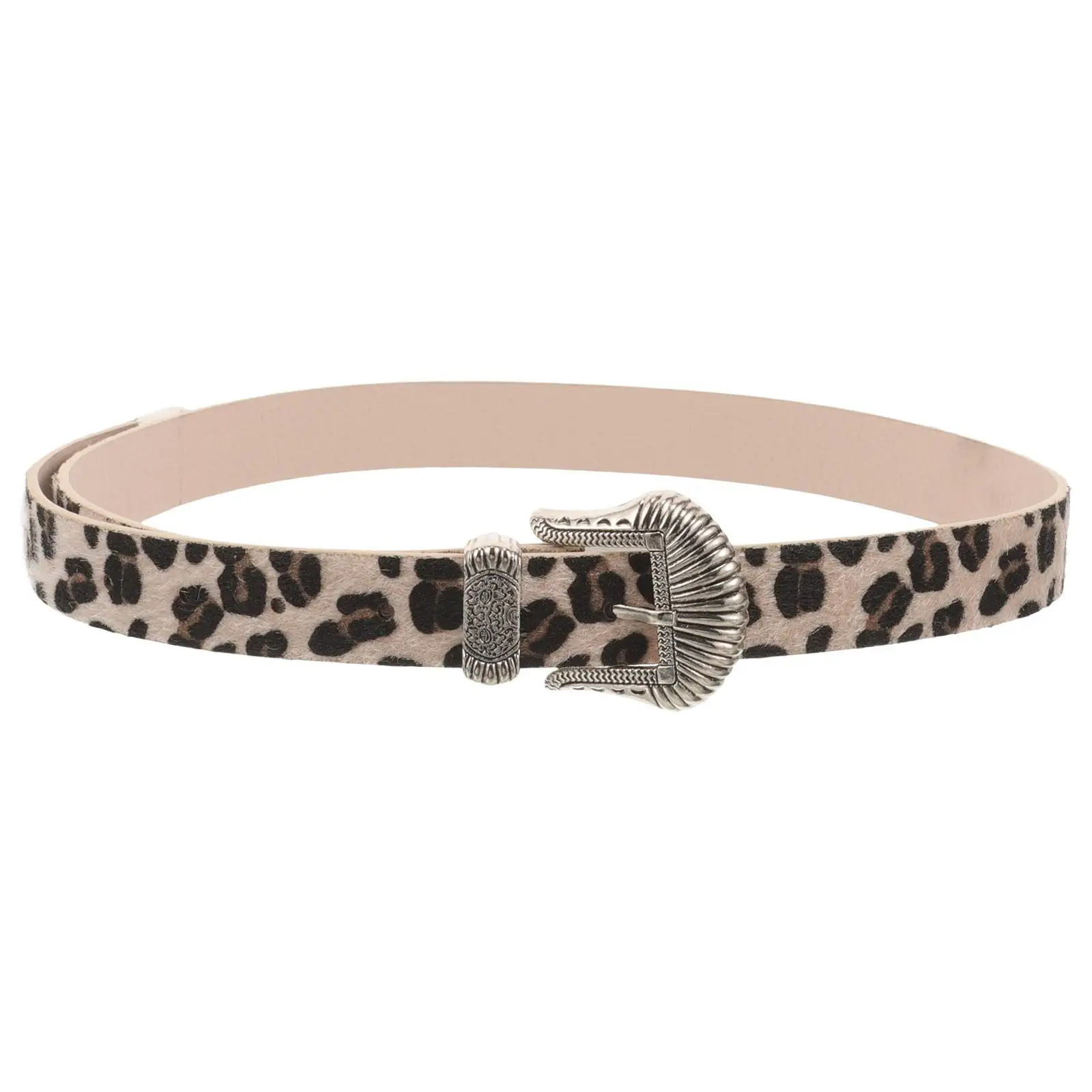 

Leopard Belt for Dress European and Jeans Waist Imitation Leather Women