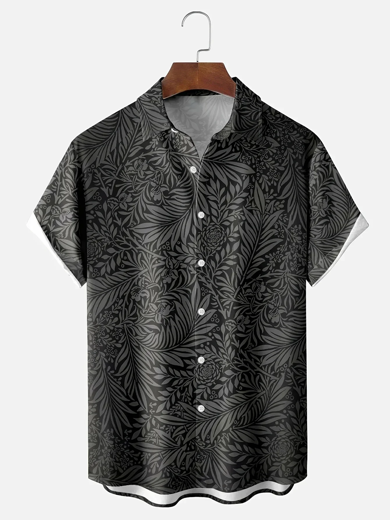 Summer Casual Men's Hawaiian Shirt Trendy Street Style Pattern Print Tshirt Relaxed Fit Lightweight Holiday Beach Tops