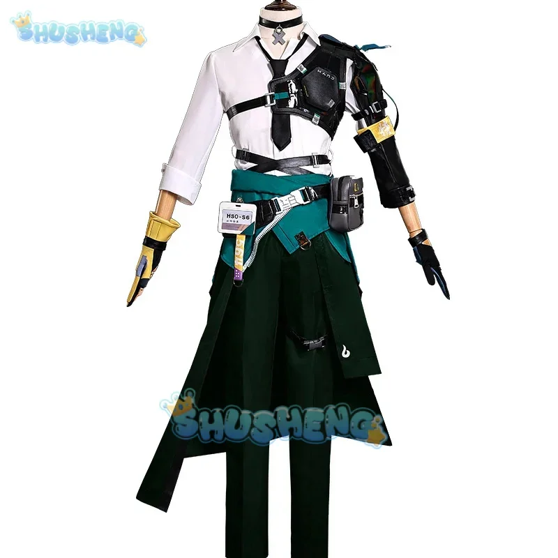 FC6Harumasa คอสเพลย์เครื่องแต่งกาย Zenless Zone Zero เกมชุดแถบคาดศีรษะ Choker Props ส่วน 6 ปาร์ตี้ฮาโลวีนสําหรับผู้หญิงผู้ชาย S @ FC8!