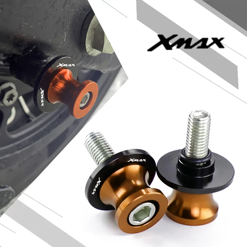 Для YAMAHA XMAX X-MAX 125 250 300 400 2019 2022 аксессуары для мотоциклов CNC M6/M8/M10 катушки маятника слайдеры стендовые винты