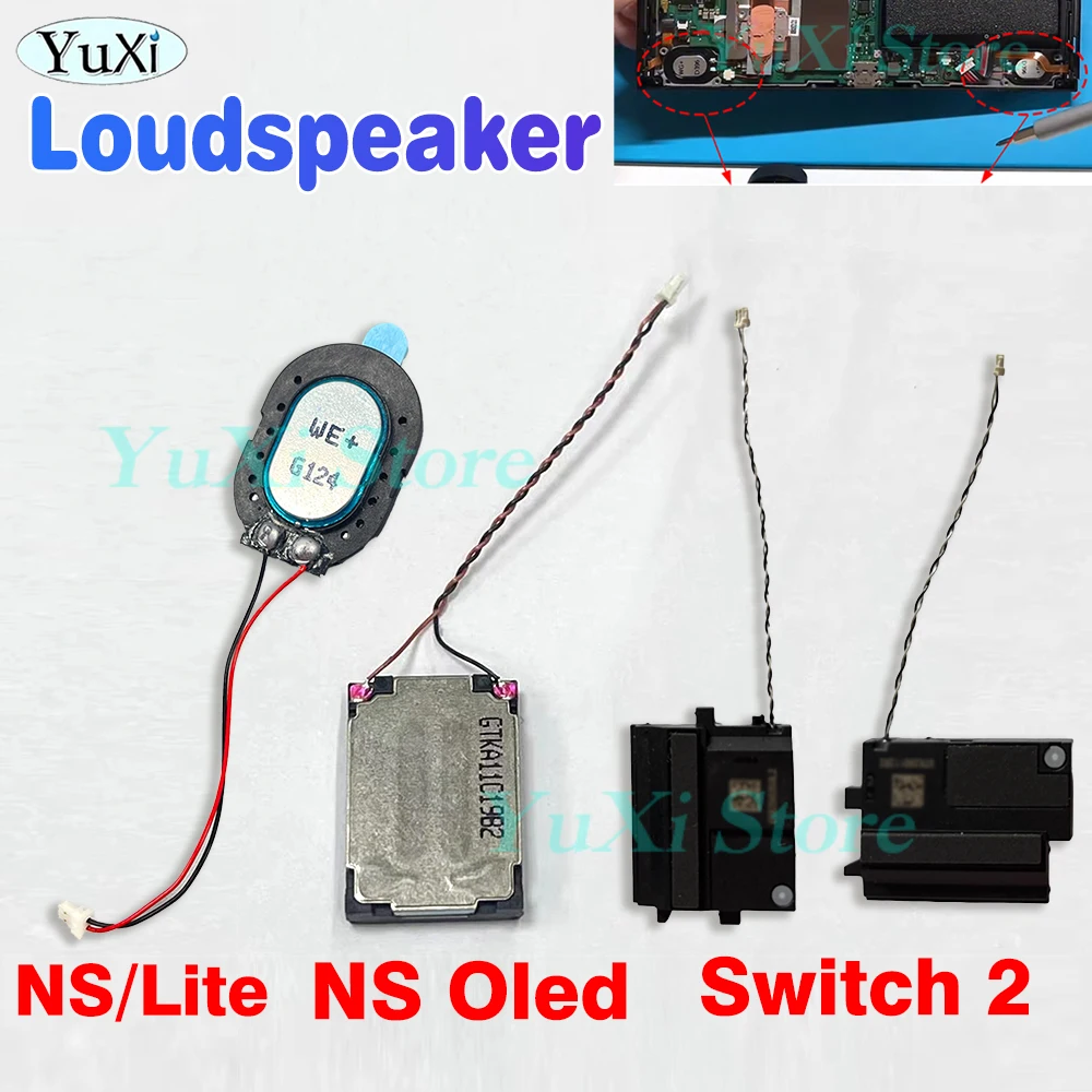 

1Pc Original Loudspeaker For Switch 2 NS Oled Console Built-in Speaker Audio Volume Replacement Accessories