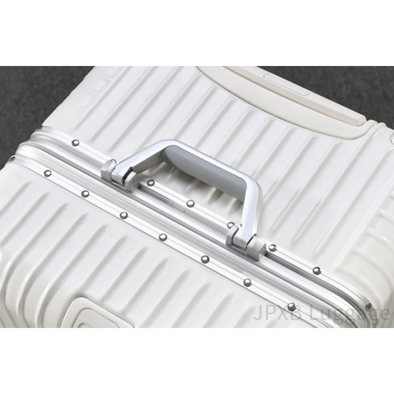 Thickened Plastic Aluminum Frame Suitcase Universal Wheel Capacity Travel Suitcase 32-Inch Trolley Case Large Size Luggage