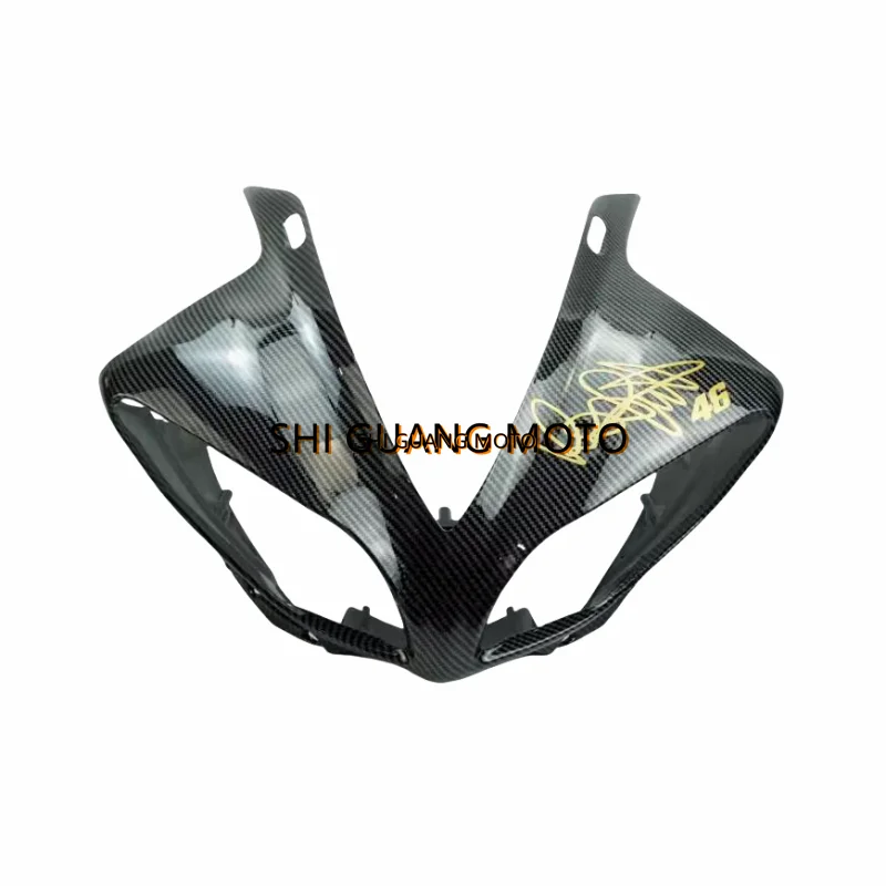 

Fit for Yamaha R1 12-14 headcover large lampshade housing light cover front headcover bright carbon fiber paint