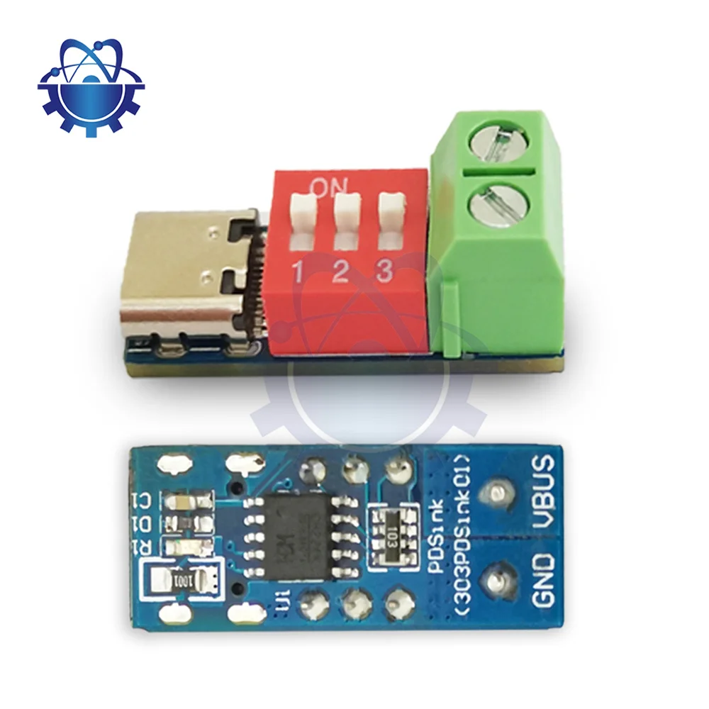 Déclencheur PD QC de Type C, 5V ~ 20V, réglage du Code de numérotation, tension cc, Module d'alimentation, réglage du cadran, charge rapide, nouveau