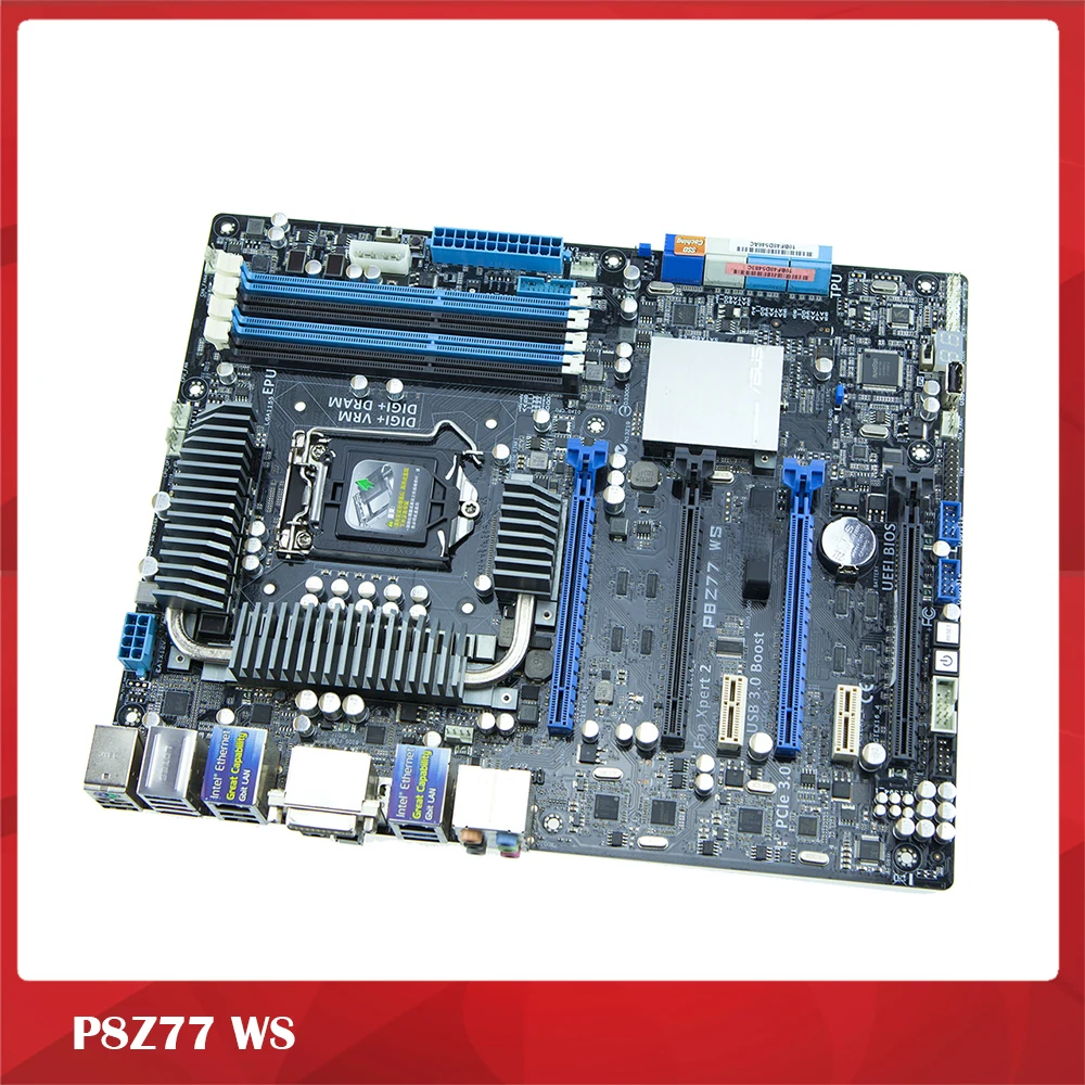 Server Motherboard For ASUS P8Z77 WS LGA1155 Test Before Shipment