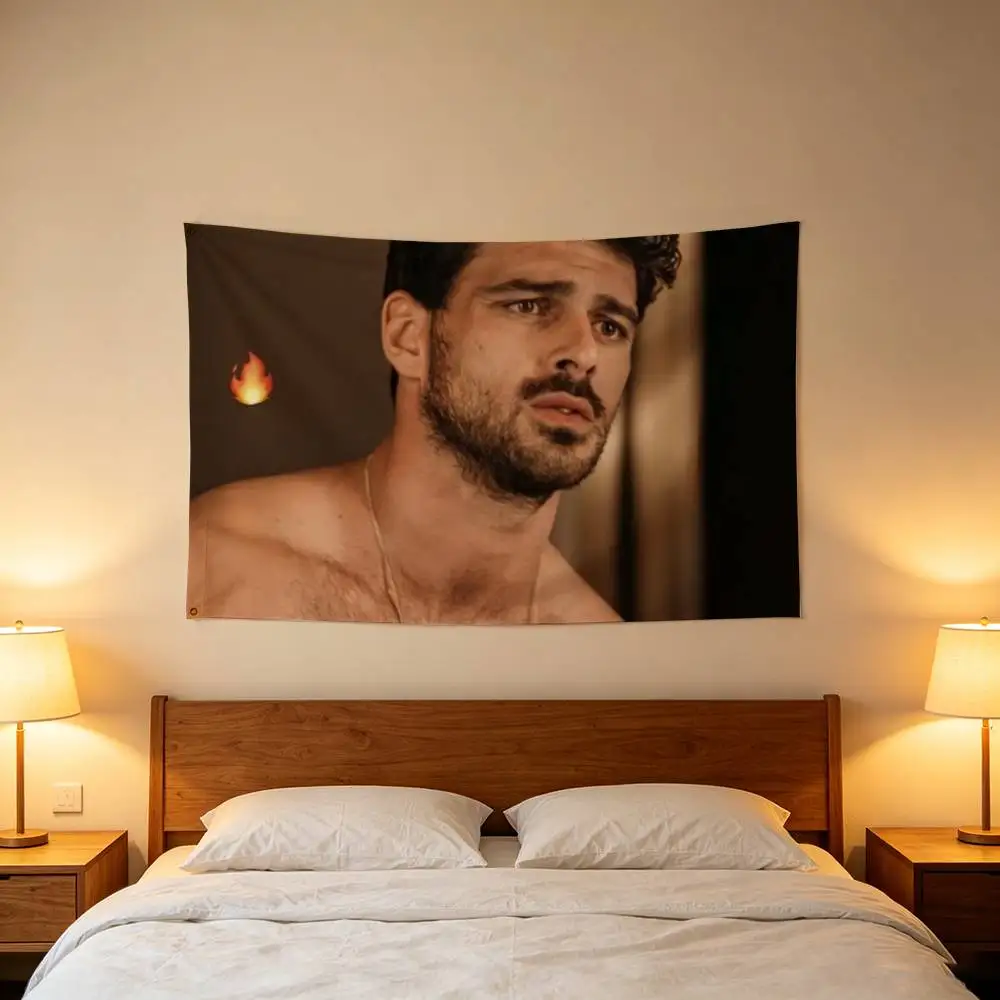 ACTOR M-Michele Morronex Flag Digital Printing Banner for Garage Wall Out Door Decoration