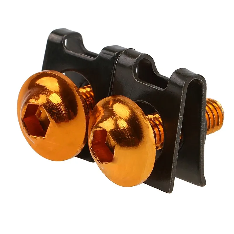 

10 шт. универсальные 6 мм болты для обтекателя мотоцикла, крепежные зажимы для Triumph Street Triple 765 Rs Xsr900 Mv Agusta R3 Yamaha