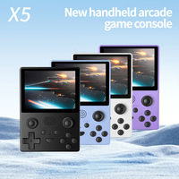 Coopreme X5 Portable Game Arcade for PS1 12 simulator Console 15000 + Gaming 2000mAh Battery 3.5'' IPS Screen Children's Gift