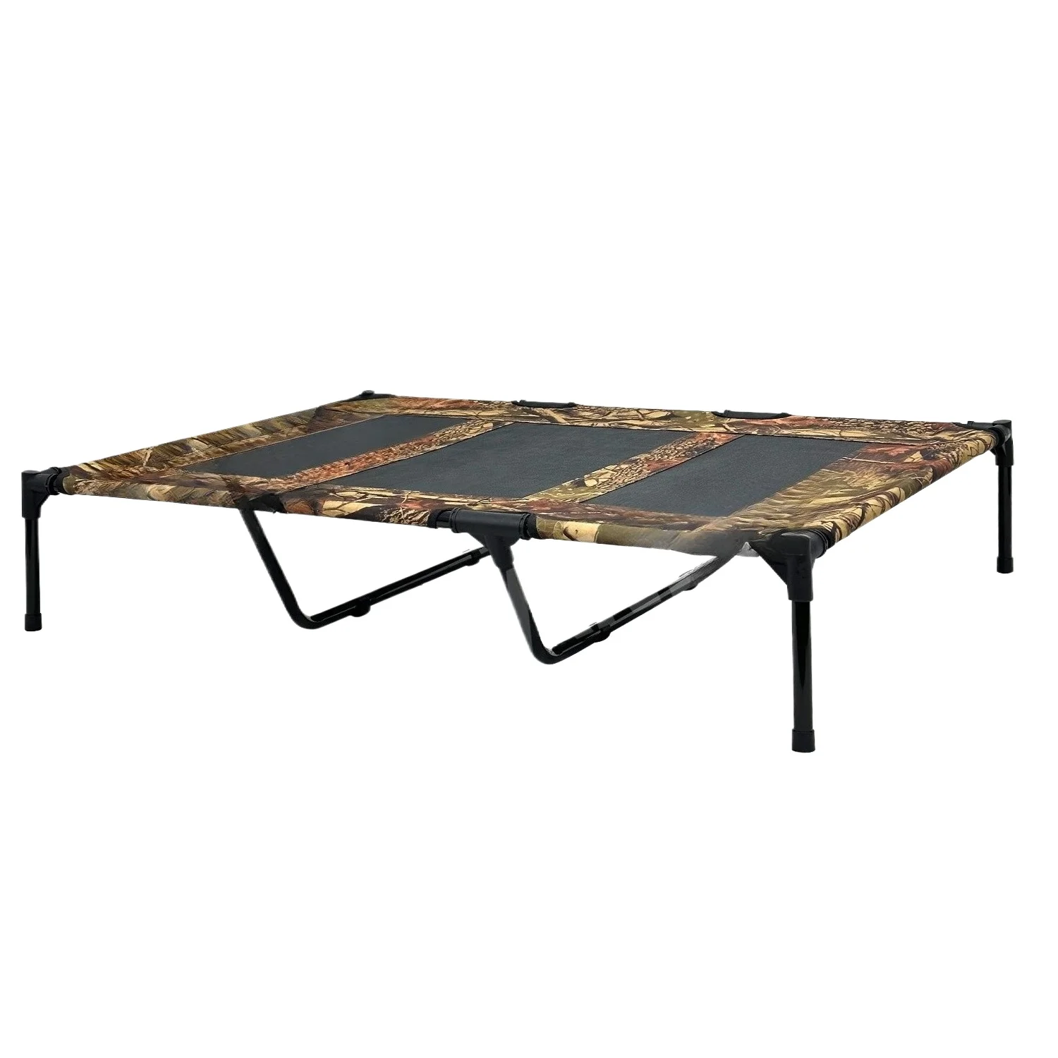 XL Pet Cot Bed for Large Dogs Detachable Metal Frame Elevated Cooling Dog Bed
