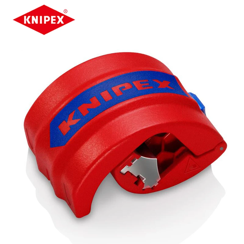 KNIPEX BiX® Cutter for Plastic Pipes and Sealing Sleeves Pipe Cutter 72 mm NO.90 22 10 BK