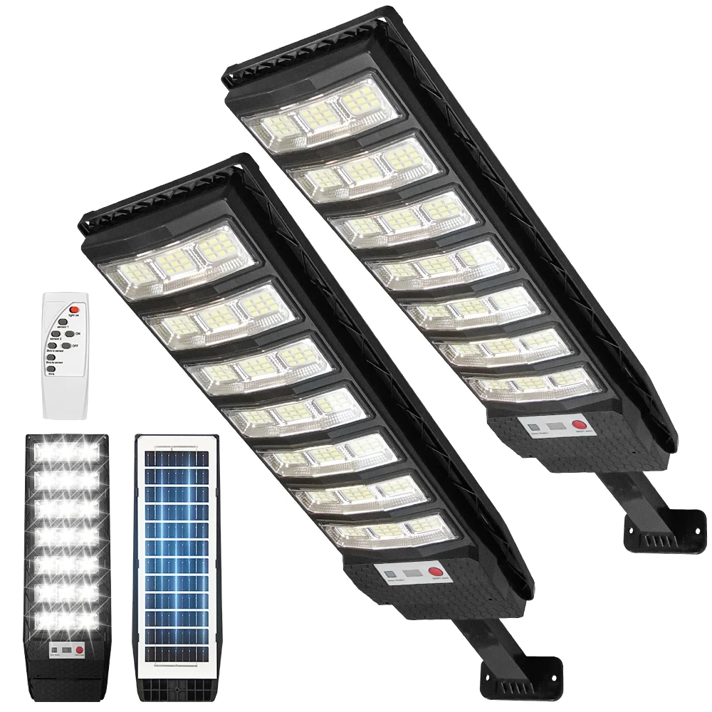 1/2 stücke Super Helle Solar Straße Licht Wasserdichte LED Solar Straße Licht Hinterhof Straße Lampen Sicherheit Flut Beleuchtung Wand lampe