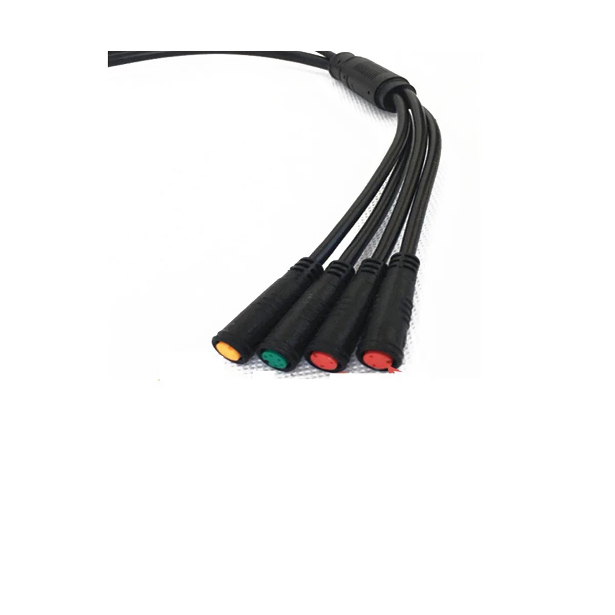 E-Bike 1T4 E-Bike Extension Cord Cable Waterproof Connector for Electric Bicycle Brake Display Throttle Cycling Part.