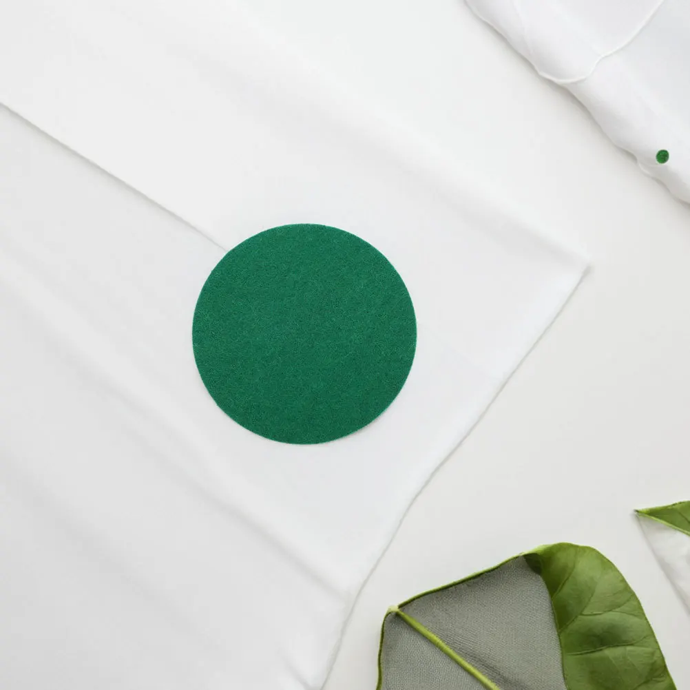 

10Pcs Hockey Table Accessories Paddle Pad Self Adhesive Replacement Hockey Mallet Felt Pads for Family Party Play Game