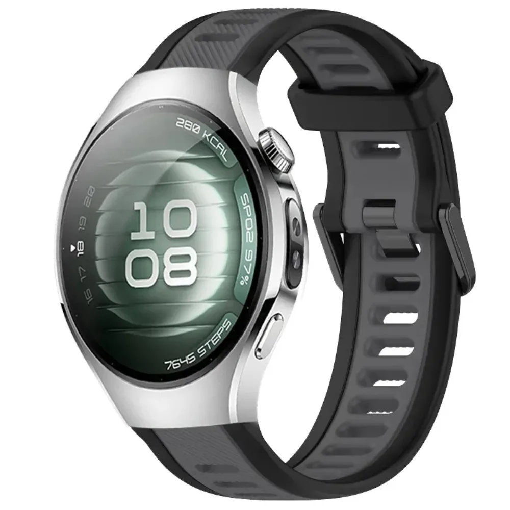18/20/22 مللي متر سيليكون حزام لهواوي ساعة 5 46 مللي متر 42 مللي متر مريحة تنفس الفرقة ل Garmin Forerunner 570 970 265 55 165 965