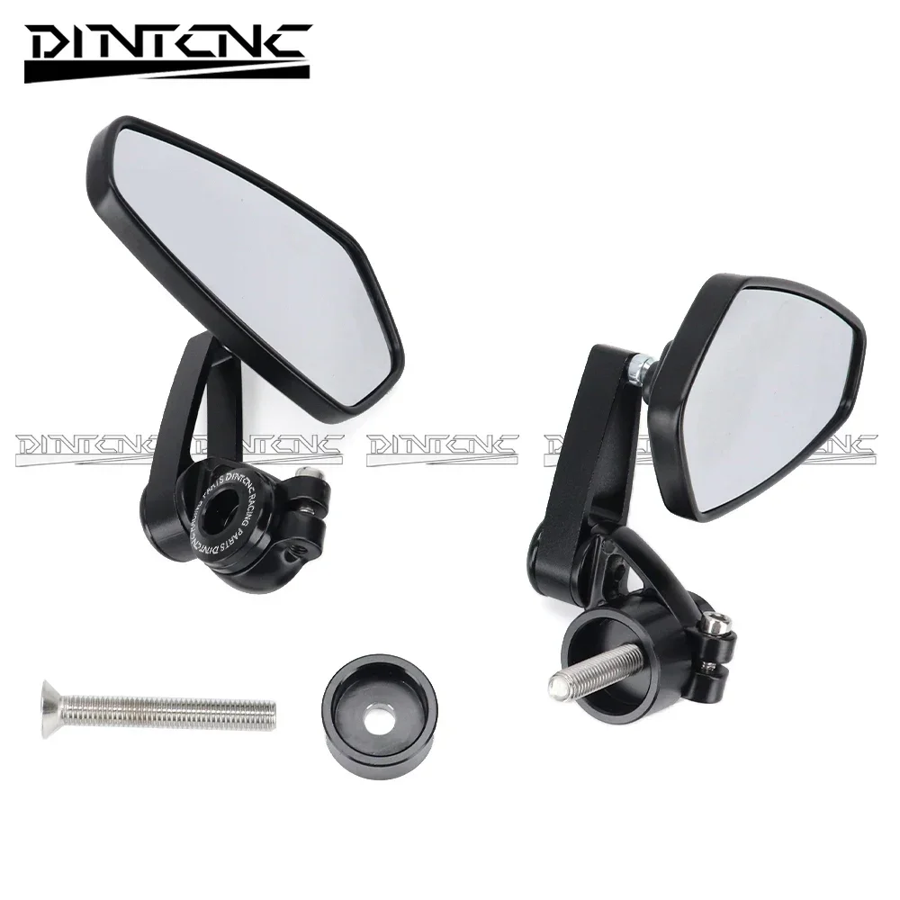 Handlebar End Mirror For KAWASAKI Z900 Z900SE 2017-2024 Z400 Left Right Side Rotation Motorcycle Accessories Z 900 SE 400 2018