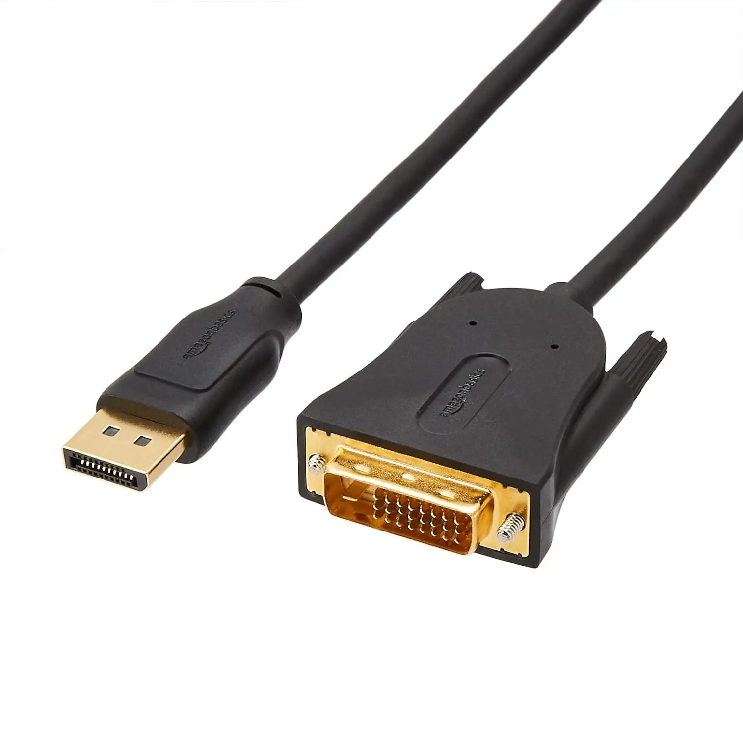 

10-Pack DisplayPort to DVI Cable, 6ft, 1080p HD Video, Gold-Plated Connectors